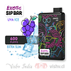 Vaper Exotic Sip Bar - Uva ICE ($4.990 x Mayor) 600 Puffs