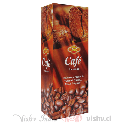 Incienso SAC "Café" ($1.690 x Mayor) Caja de 6 Hexágonos