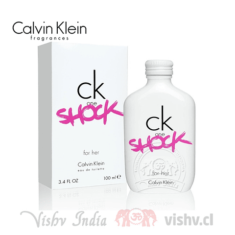 Perfume CK One Shock Woman EDT 100 ml - Calvin Klein