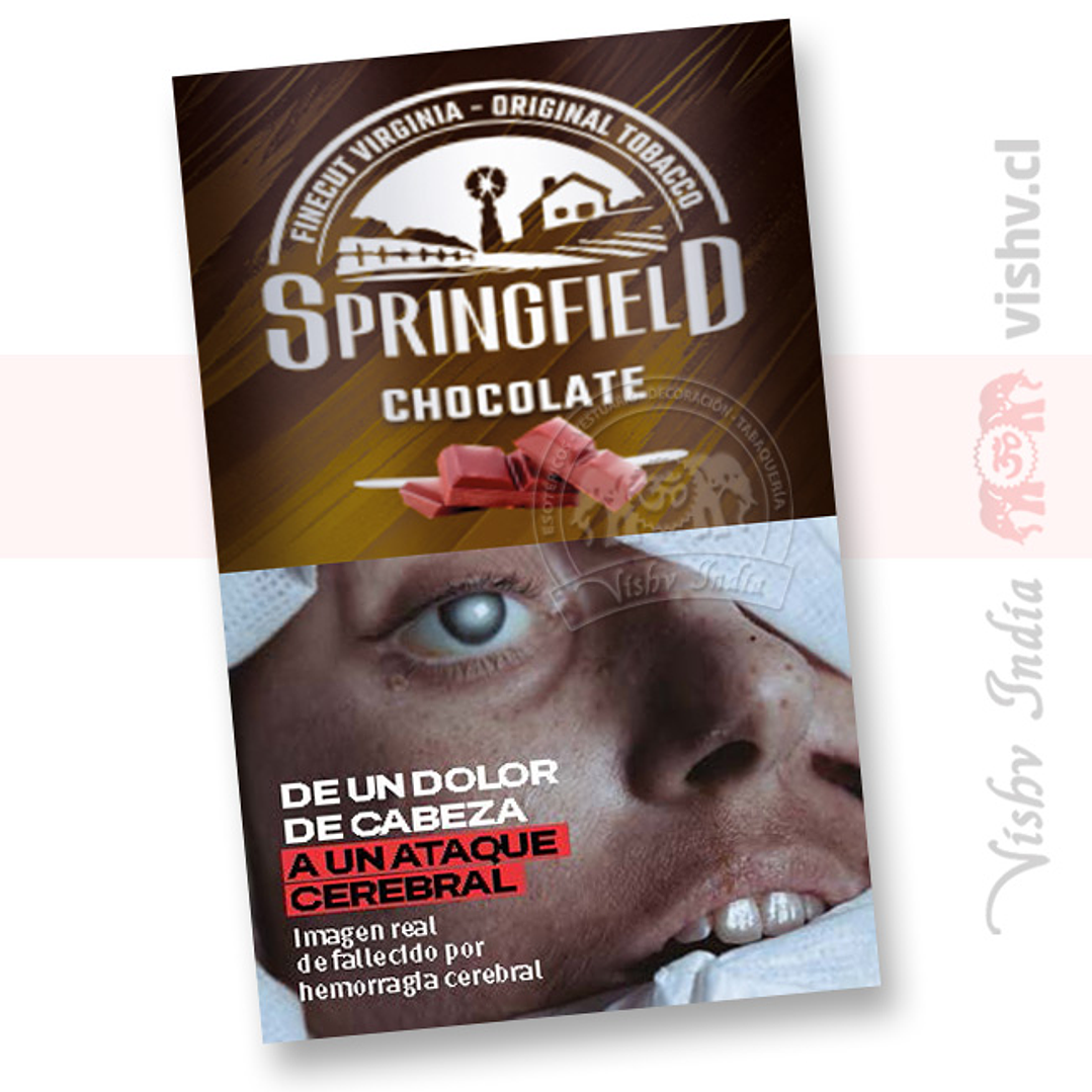 Tabaco Springfield Chocolate ($4.590 x Mayor)  1