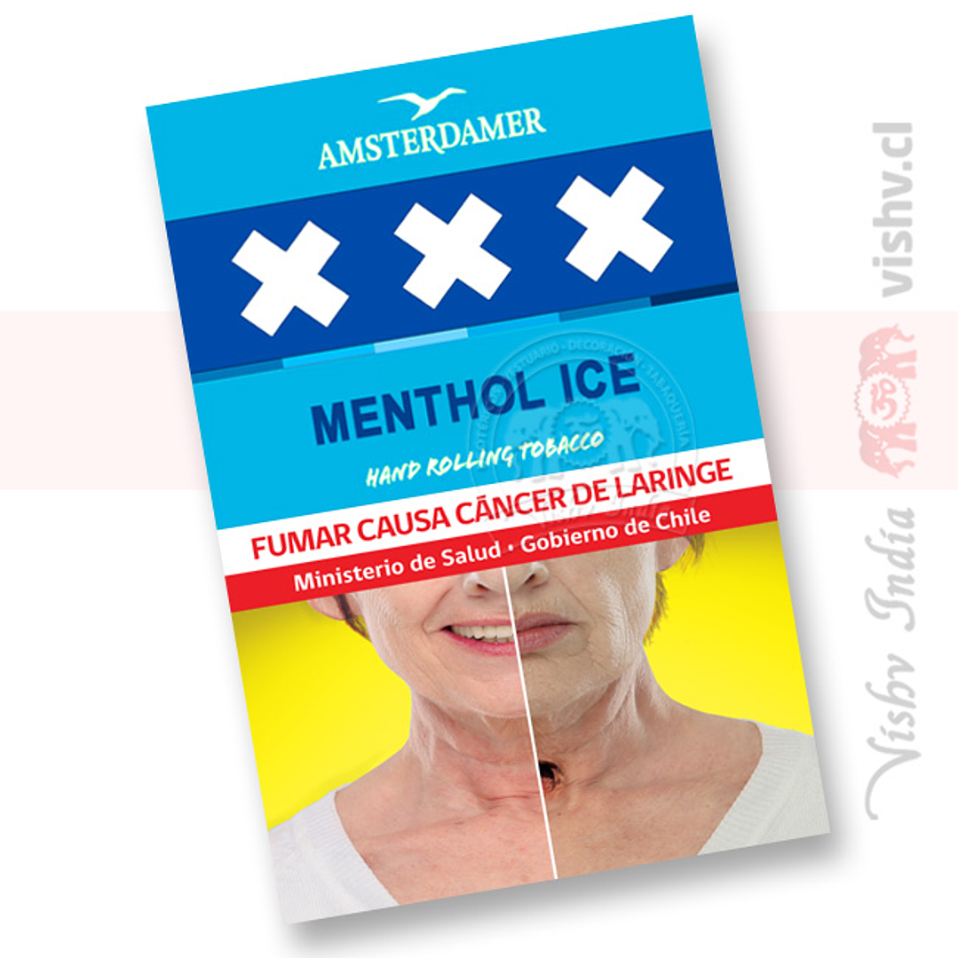 Tabaco Amsterdamer XXX Menthol ICE ($3.990 x Mayor) 1