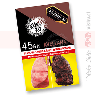 Tabaco Kuroko Premium Avellana 45 Gr. ($3.450 x Mayor)