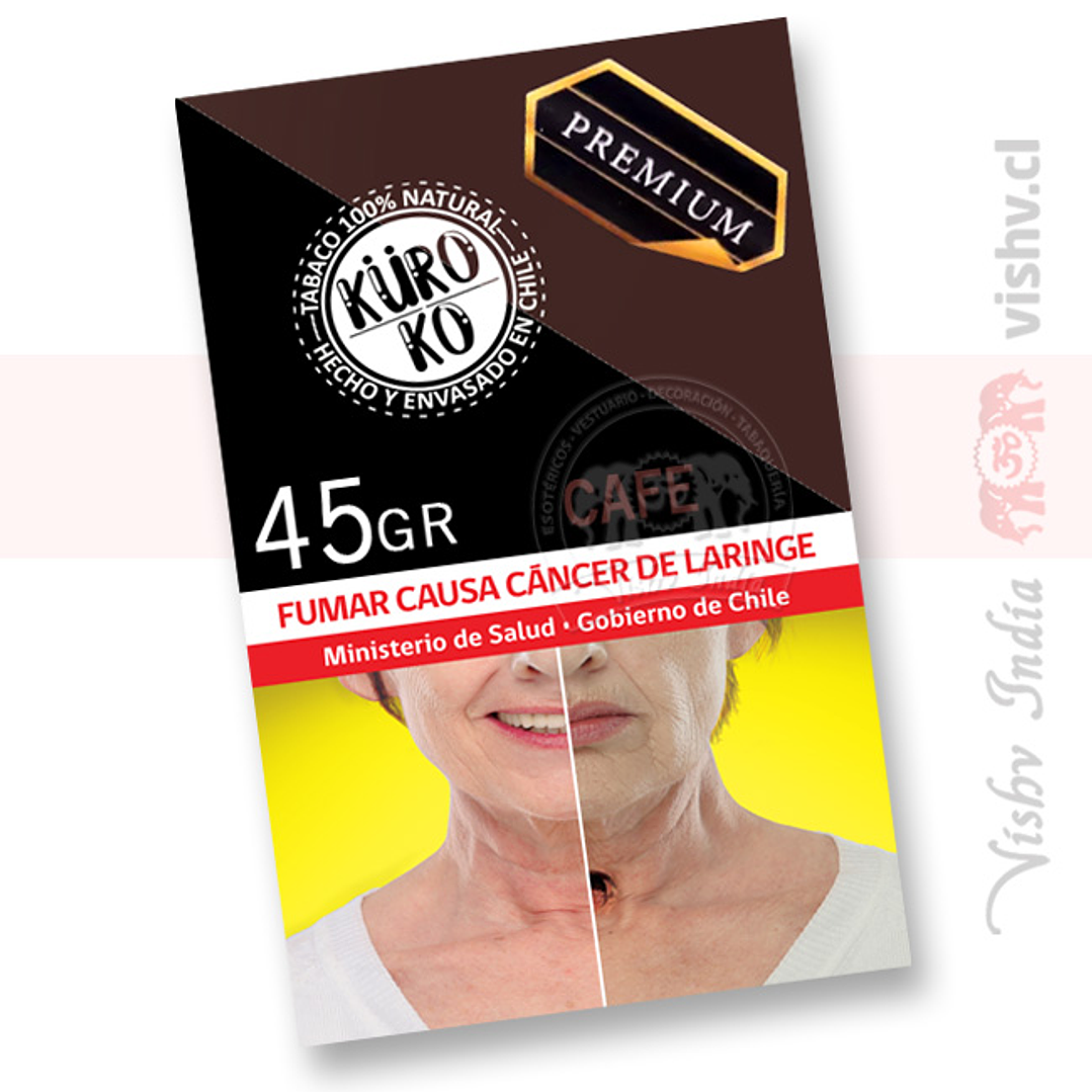 Tabaco Kuroko Premium Café 45 Gr. ($3.450 x Mayor) 1