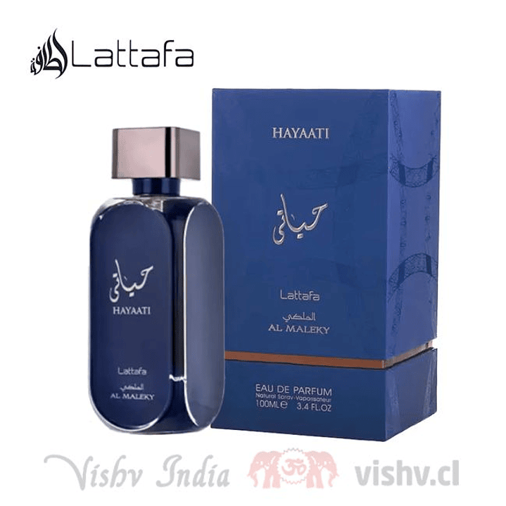 Perfume Hayaati Al Maleky Unisex EDP 100 ml - Lattafa  1
