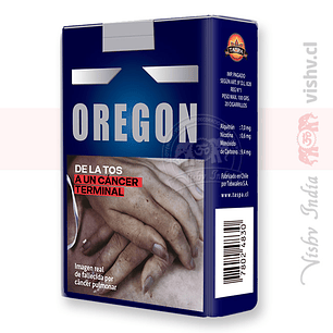 Cigarrillos Oregon Soft Pack - 20 Uds ($2.547 x Mayor)