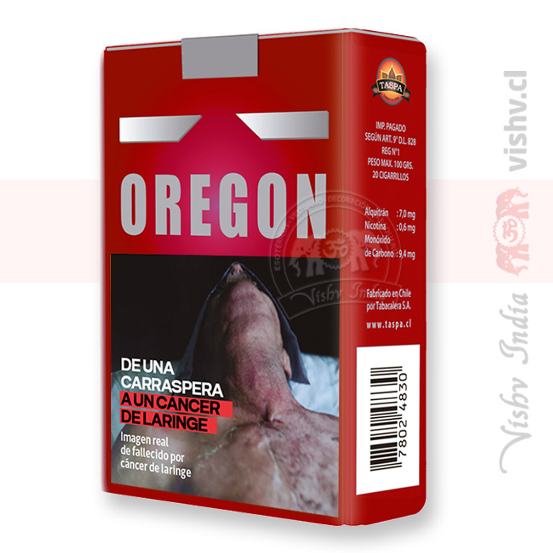 Cigarrillos Oregon Red Soft Pack - 20 Uds ($2.547 x Mayor) 1