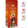 Incienso SAC "San Expedito" ($1.690 x Mayor) Caja de 6 Hexágonos