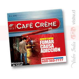 Puritos Café Creme Blue 20 uds ($15.900 x Mayor)