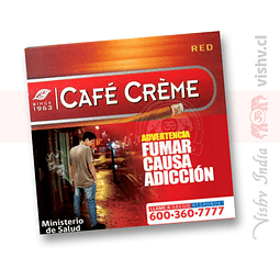 Puritos Café Creme Red 20 Uds ($15.900 x Mayor)