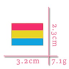 PIN/BROCHE BANDERA PANSEXUAL