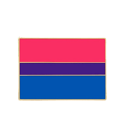 PIN/BROCHE BANDERA BISEXUAL