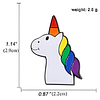 PIN/BROCHE UNICORNIO PRIDE