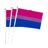 PACK DE 3 BANDERA BISEXUAL DE MANO