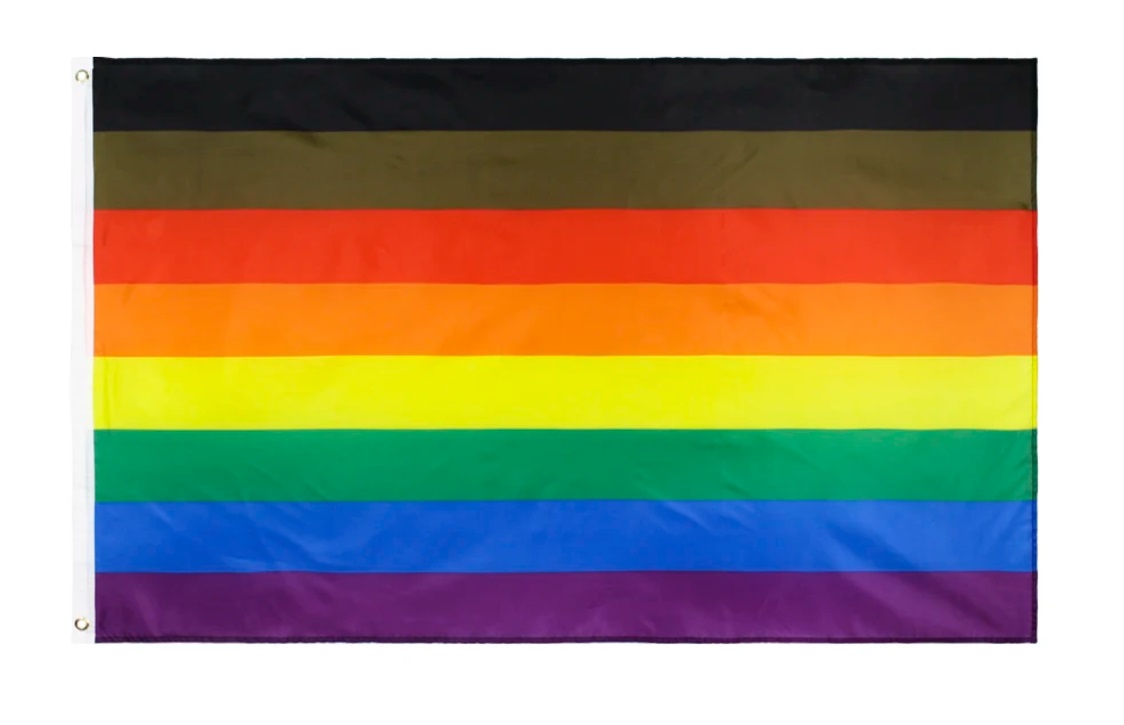 BANDERA ARCOIRIS PHILADELPHIA (90x150cm)