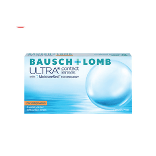 Lentes de Contacto ULTRA Astigmatismo Bausch + Lomb caja x 6 unidades