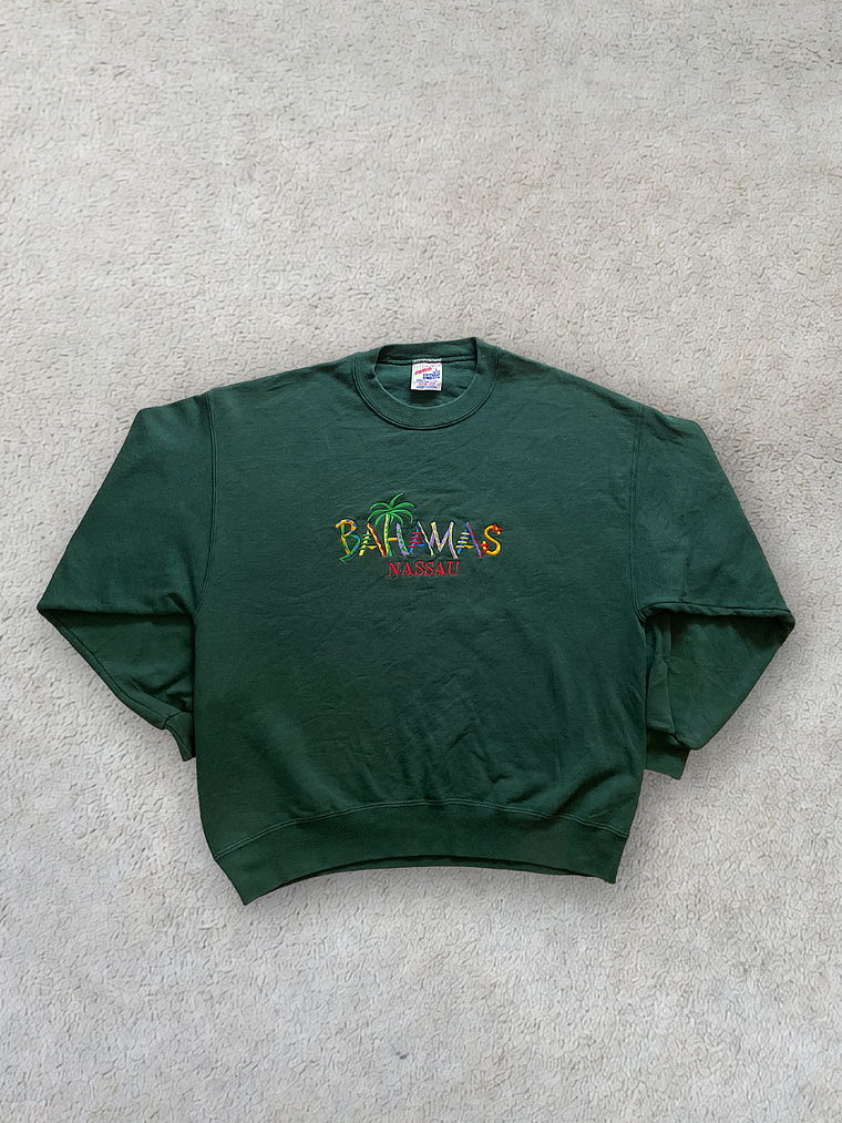 Vintage Bahamas Nassau Sudadera (L) 1