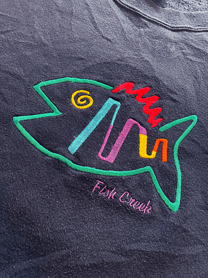 Vintage Fish Creek Sudadera (XL)