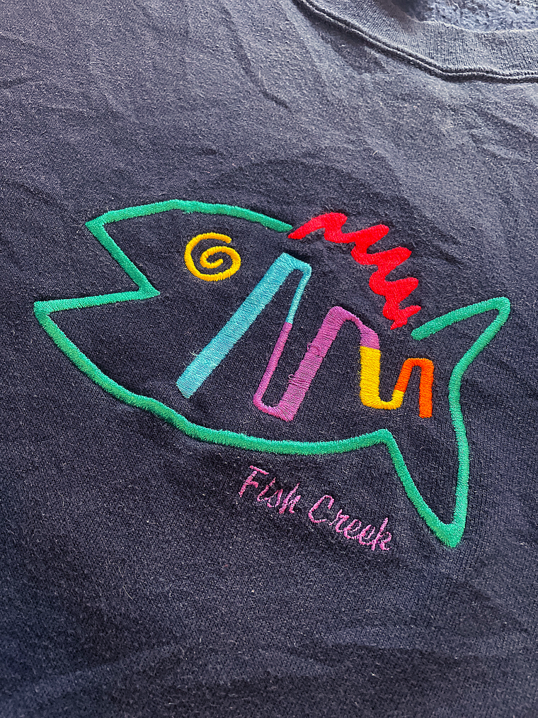 Vintage Fish Creek Sudadera (XL) 2