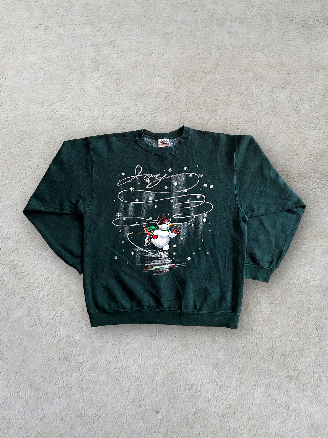 Vintage Snowman Joy Sudadera (L) 1