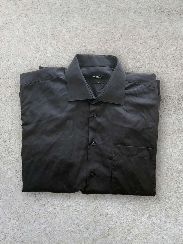 Camisa Maestro Negra (XL) 1