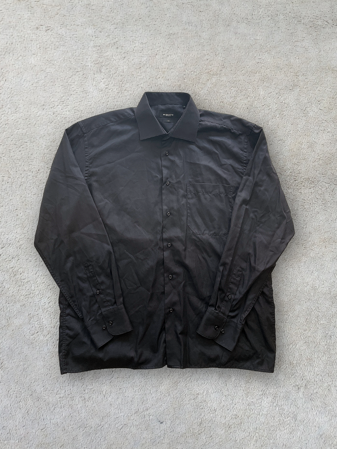 Camisa Maestro Negra (XL) 2