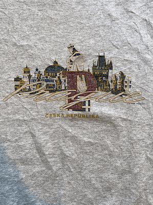 Vintage Prague Czech Republic Sudadera (L)