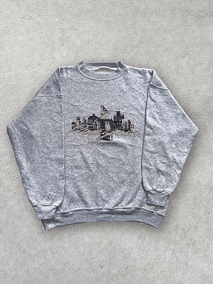 Vintage Prague Czech Republic Sudadera (L)