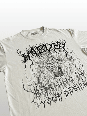 H&W Goth Sudadera Bordada (M oversize)