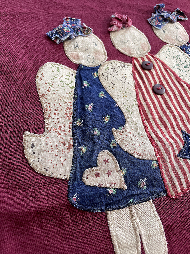 Vintage Sudadera Grandmacore Angeles (M) 2