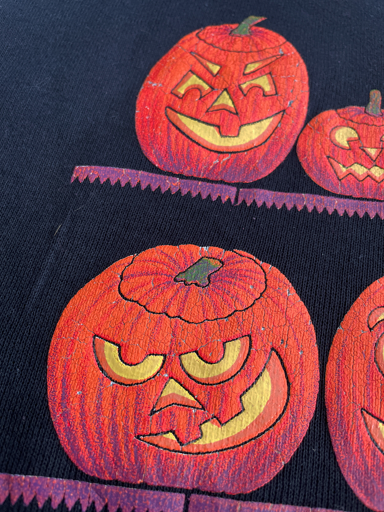 Vintage Halloween Pumpkin Sudadera (S) 2