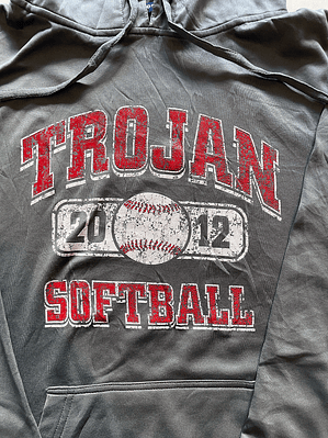 Trojan Sofball Hoodie (M)