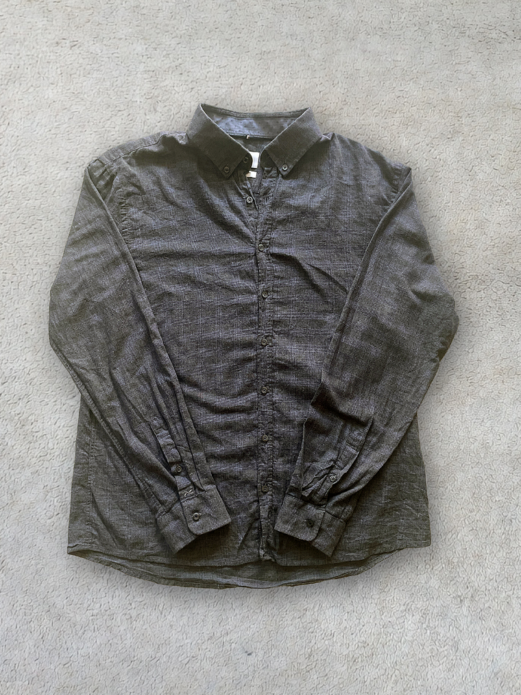 Camisa Brax Gris Light Flannel (L) 1