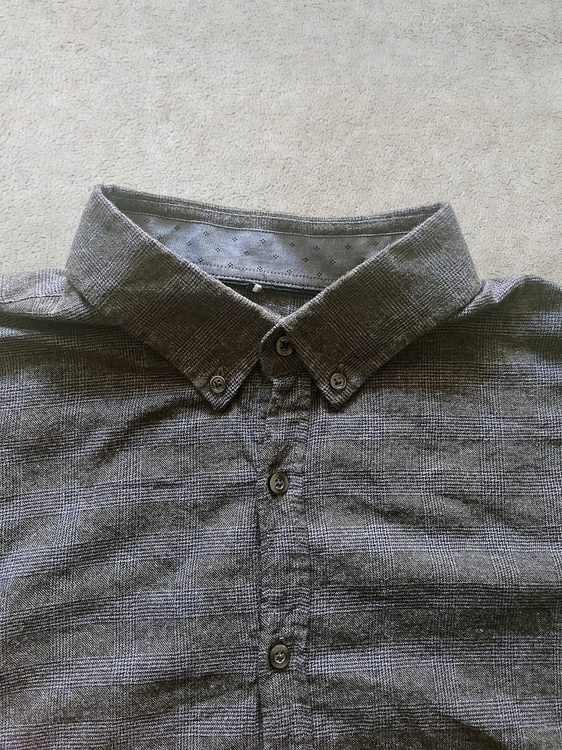 Camisa Brax Gris Light Flannel (L) 3