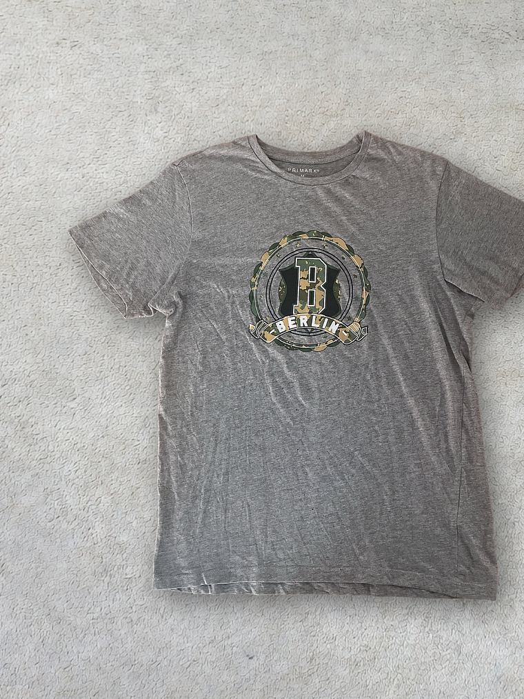 Camiseta Berlin Gris (M) 1