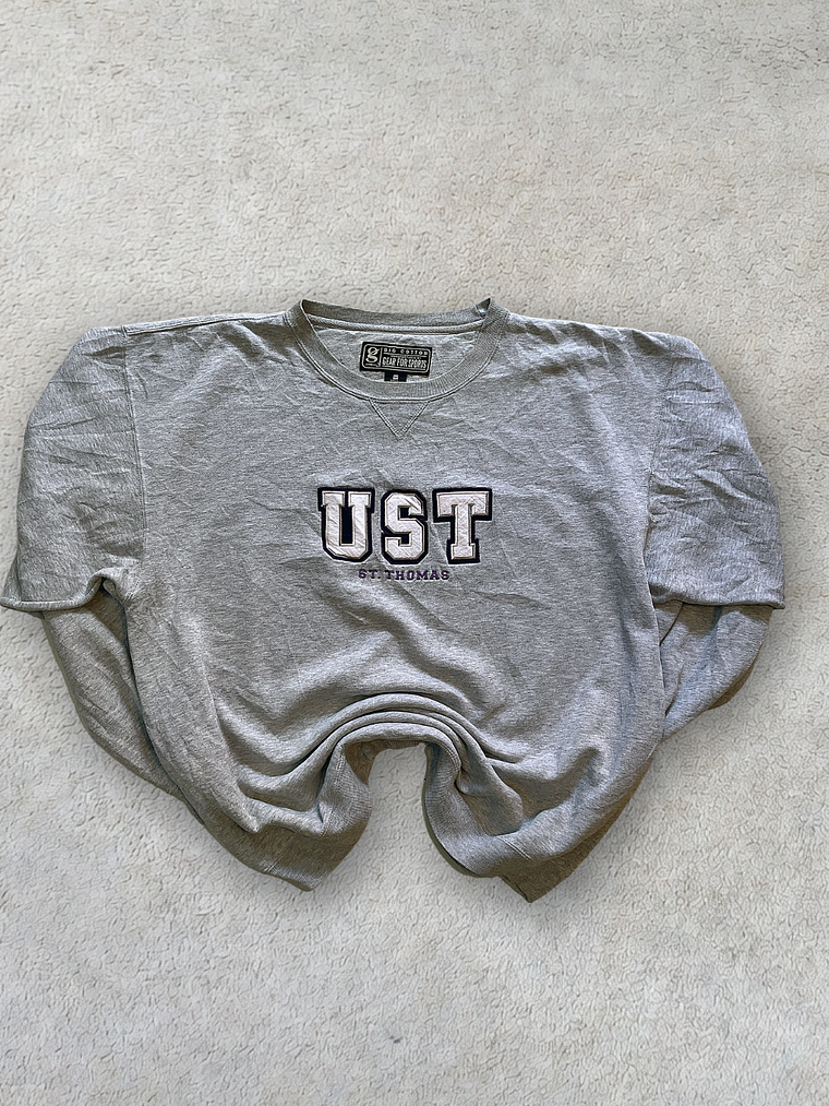 UST ST Thomas Sudadera Gris (M) 1