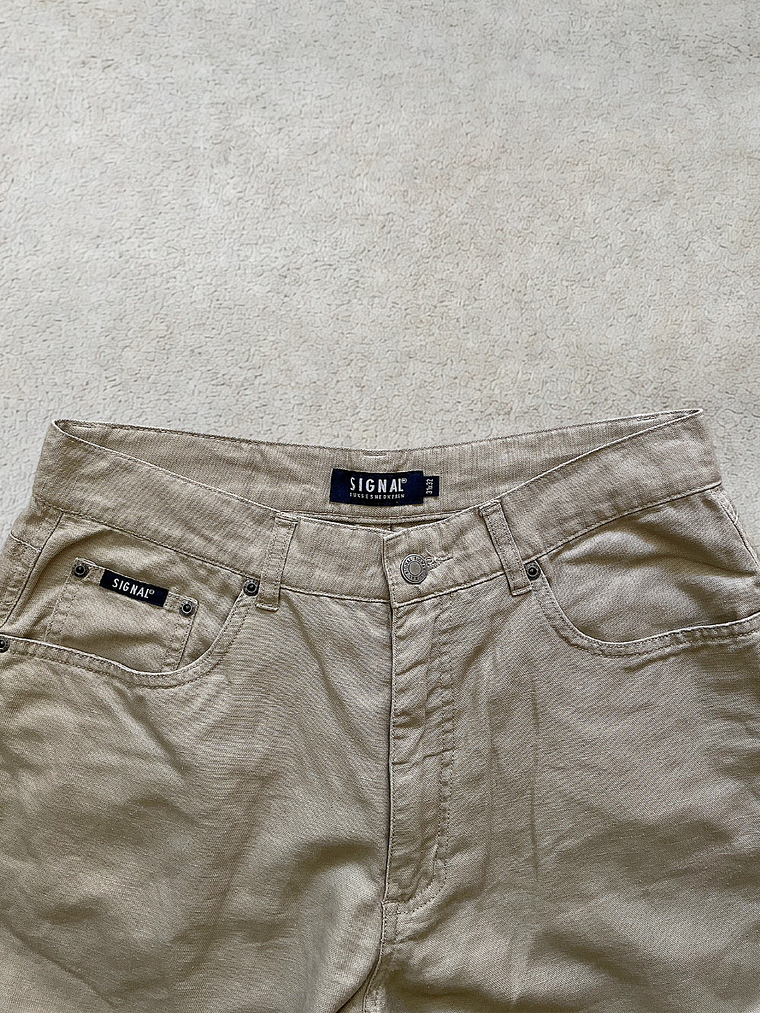 Pantalon Denim Khaki Signal (W31 L32) 2