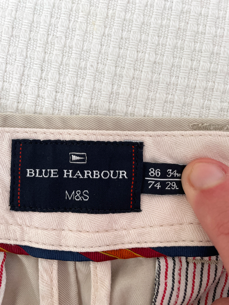 Blue Harbor Chino Pantalones (W34 L29) 6