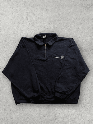 USMC Marine Zip Sudadera (XXL)