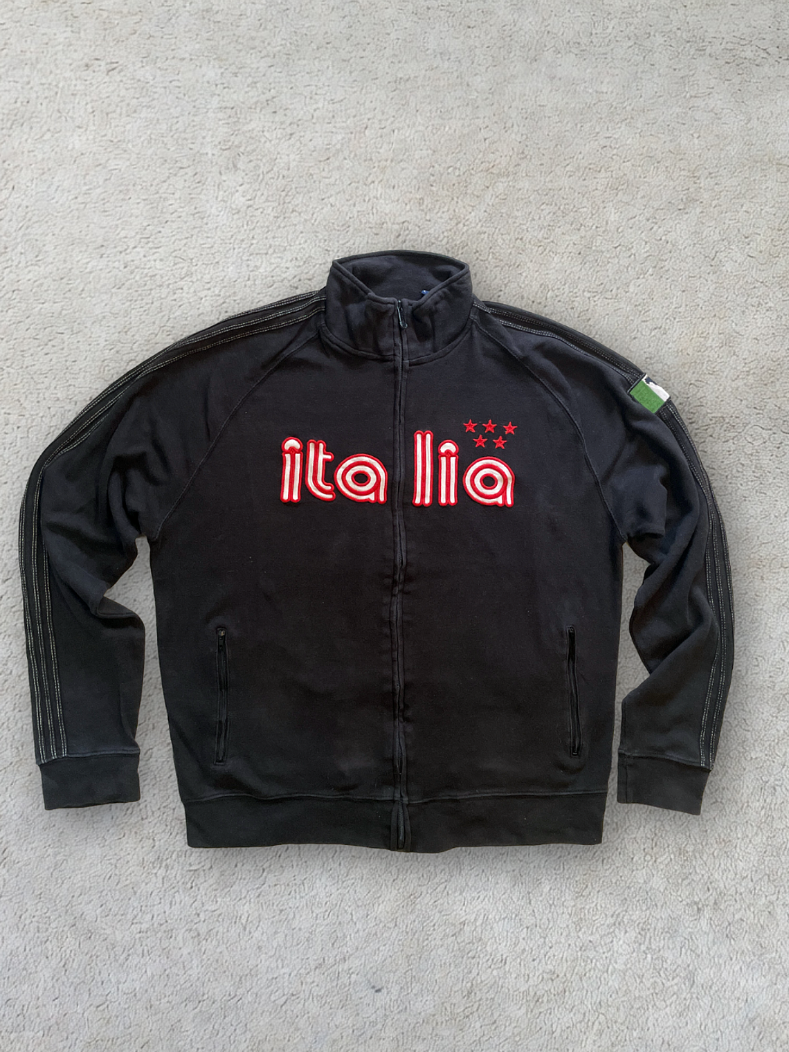 ITALIA Sudadera con Cremallera Five Stars (L) 1