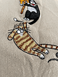 Sudadera Gatitos Bordado (L) - Miniatura 3