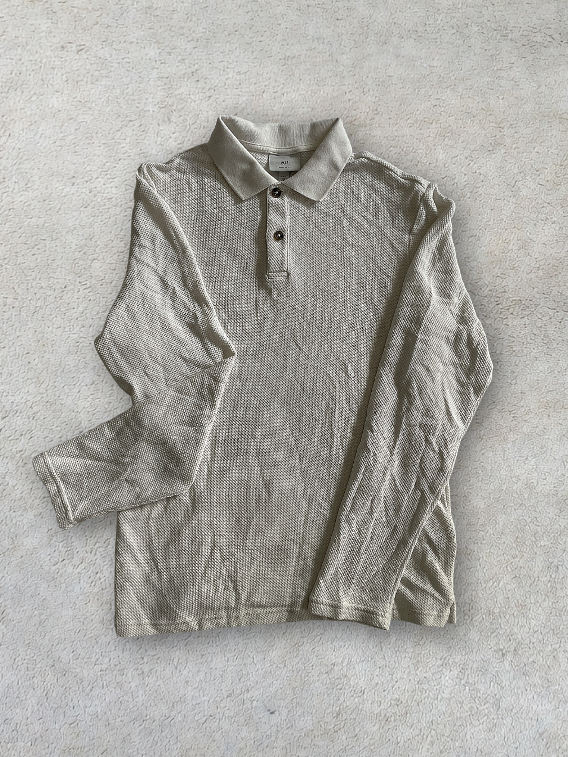 Polo H&M Malla Manga Larga (S) 1