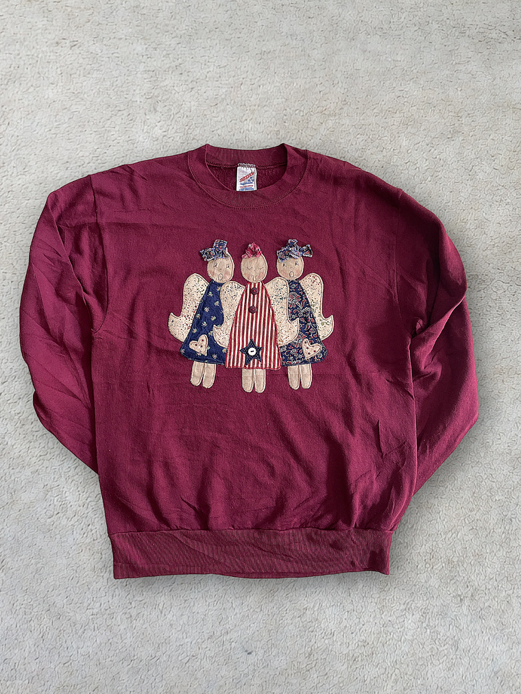 Vintage Sudadera Grandmacore Angeles (M) 1