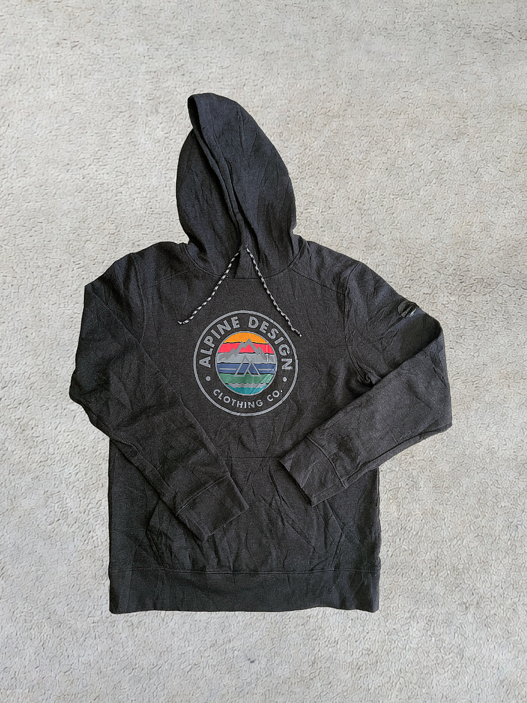 Alpine Black Hoodie (S) 1