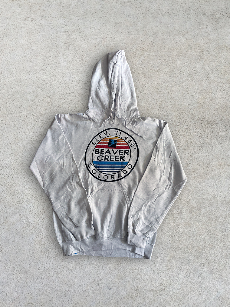 Beaver Creek Hoodie Blanco (M) 1