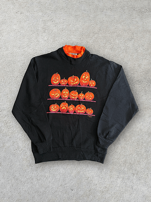Vintage Halloween Pumpkin Sudadera (S)