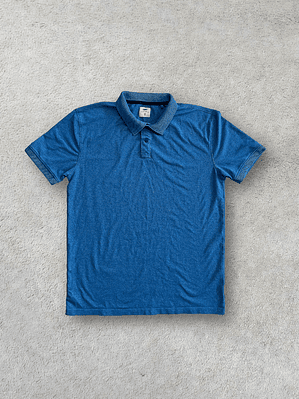 SAMS Pique Polo Azul (M)