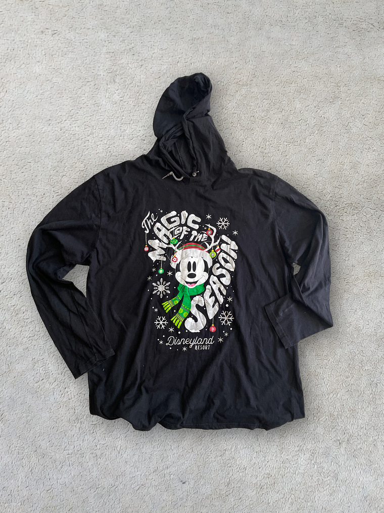 Vintage Disneyland Resort Mickey Hoodie (XXL) 1