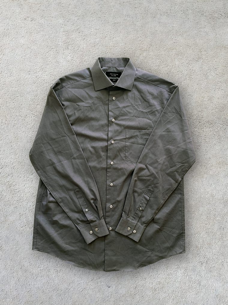 Camisa Vestir Morgan Gris (XL) 2