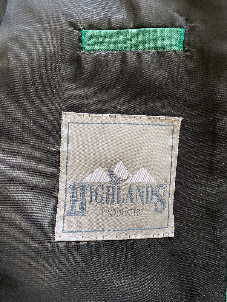 Chaqueta Americana Verde Highlands (XL) 3