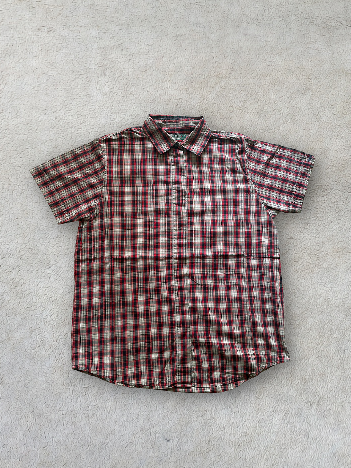 Camisa Manga Corta Red//Green (M) 3